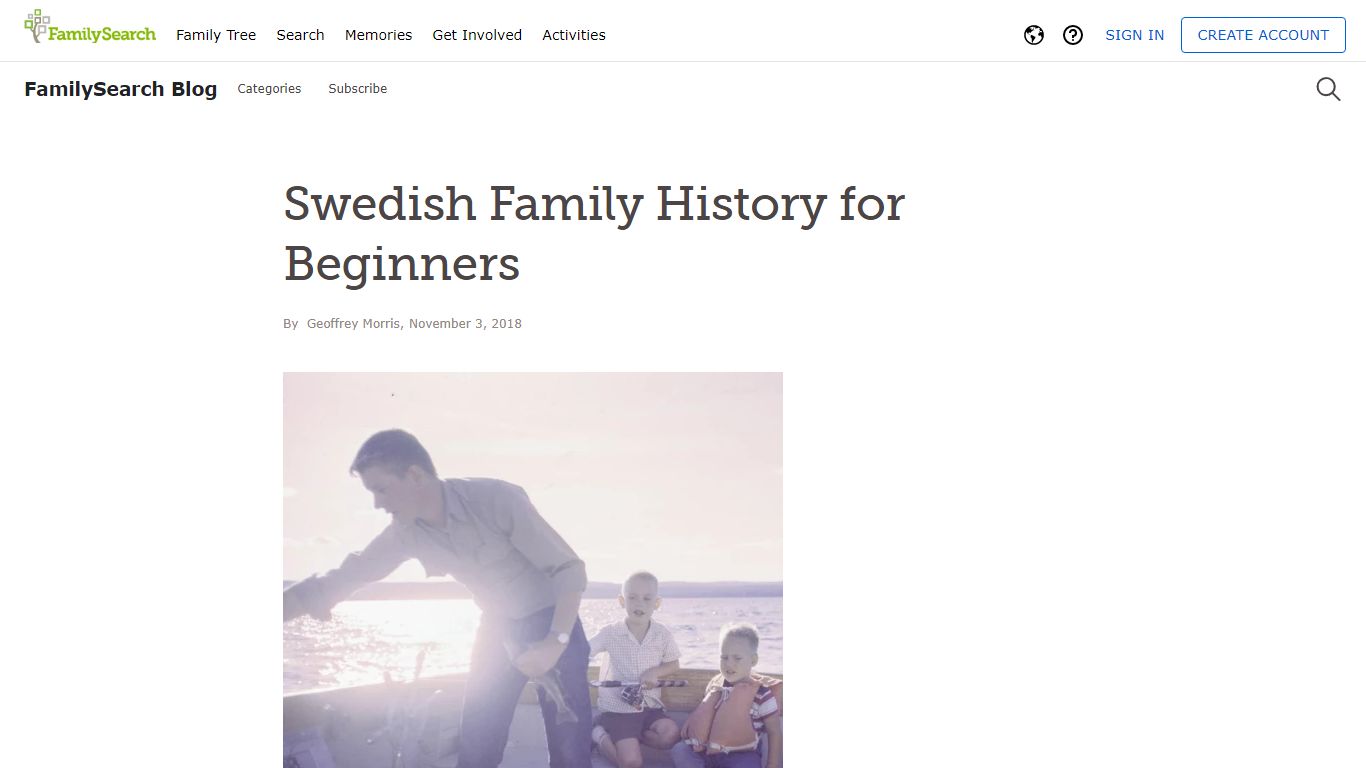 Swedish Genealogy and Records | FamilySearch